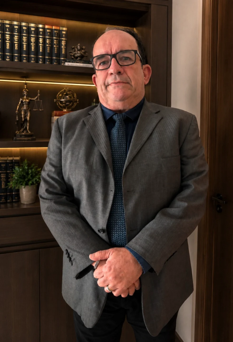 Dr. Paulo César, advogado da equipe PS Advocacia com atuação em Direito Bancário e Direito da Saúde